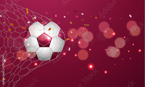 Football 2022 tournament cup background