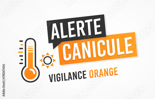 Alerte canicule, vigilance orange