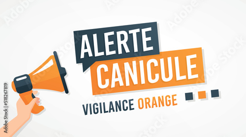 Alerte canicule, vigilance orange