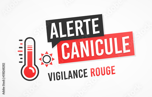 Alerte canicule, vigilance rouge