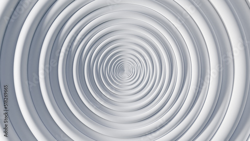 Fototapeta Naklejka Na Ścianę i Meble -  Abstract template of white circular waves