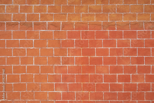 orange brick wall background texture