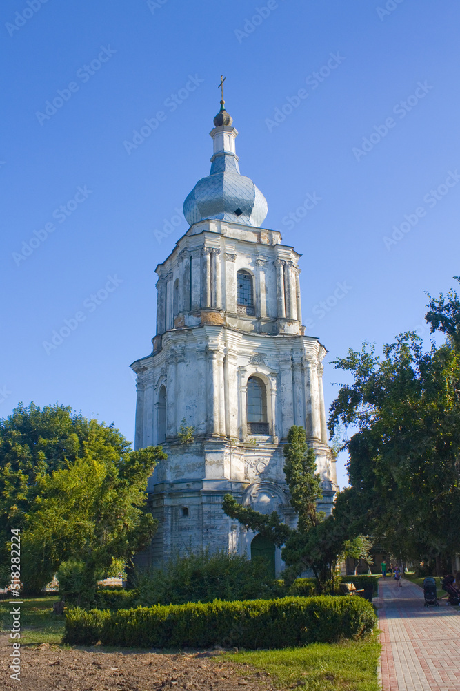 Bell tower of Ascension Cathedral in Pereyaslav-Khmelnytsky, Ukraine