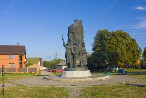 Monument of Pereyaslav Rada in Pereyaslav-Khmelnitsky, Ukraine