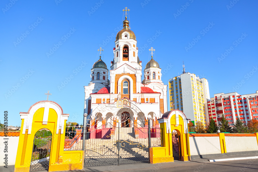 Russian Orthodox Church in Rybnitsa Transnistria in Moldova