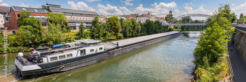 photography in the center of the historic medieval town of Bamberg, Bavaria