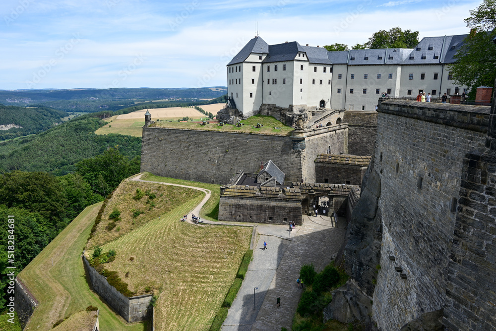 Fortress near Dresden - Königstein Fortress