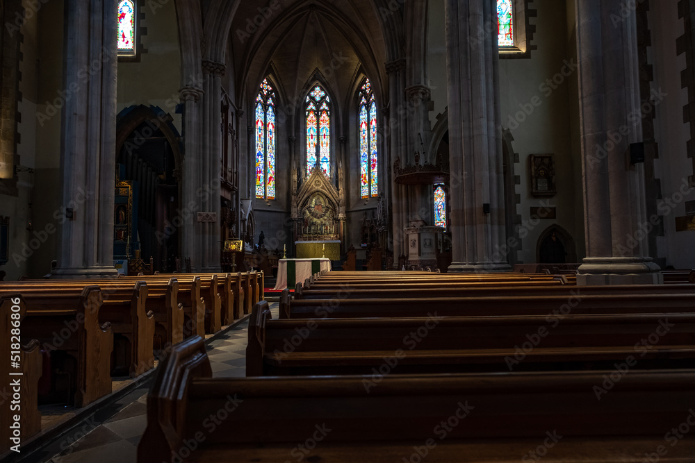Obraz premium The interior of St Paul’s Cathedral in the city of Dundee