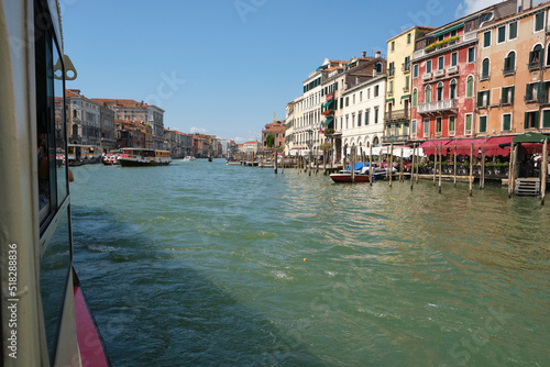 Wenecja, zabytki, podróż, vaporetto, gondola, Europa, Italia
