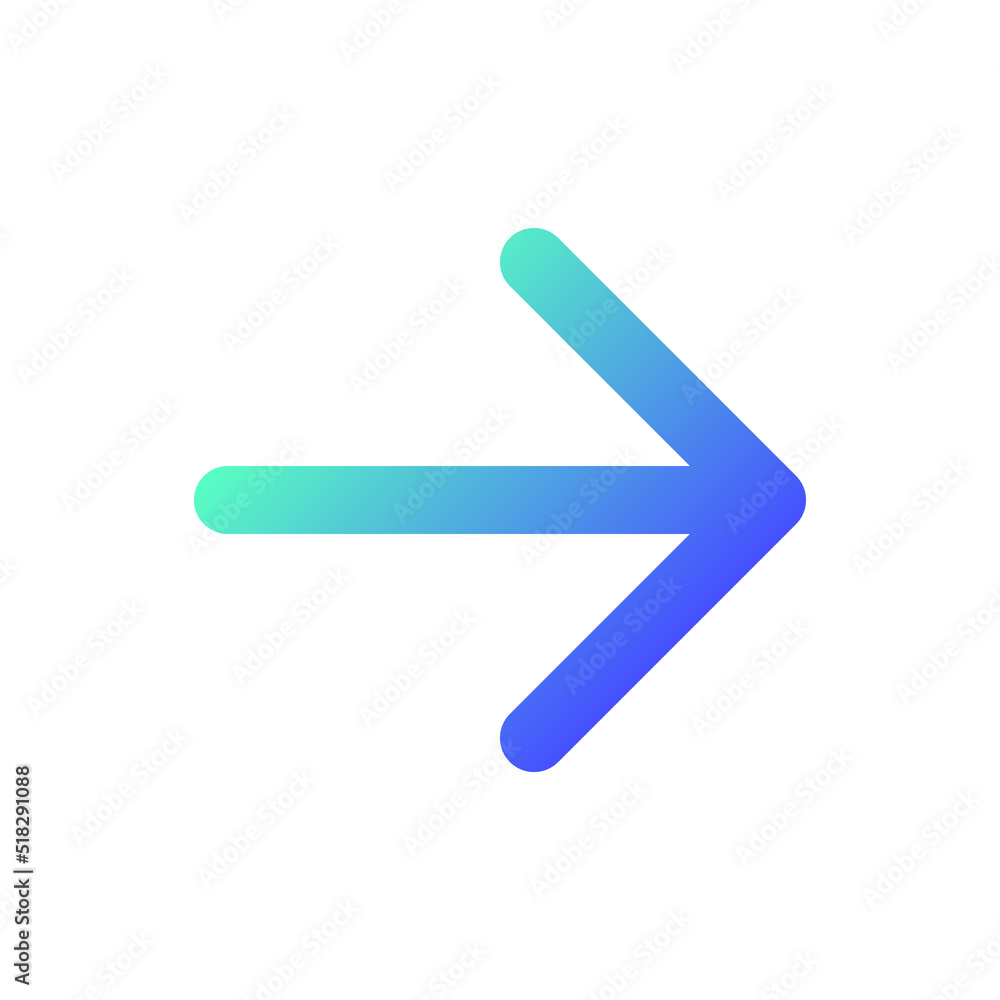 Rightwards arrow pixel perfect gradient linear ui icon. Pressing right. Setting menu. Navigation control. Line color user interface symbol. Modern style pictogram. Vector isolated outline illustration Rightwards arrow pixel perfect gradient linear ui icon. Pressing right. Setting menu. Navigation control. Line color user interface symbol. Modern style pictogram. Vector isolated outline illustration