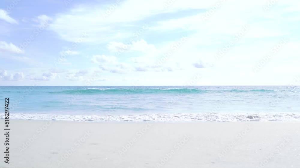 Phuket Sea Beach Thailand, Background sky, bright. 4K Phuket Sea Beach Thailand, Background sky, bright. 4K