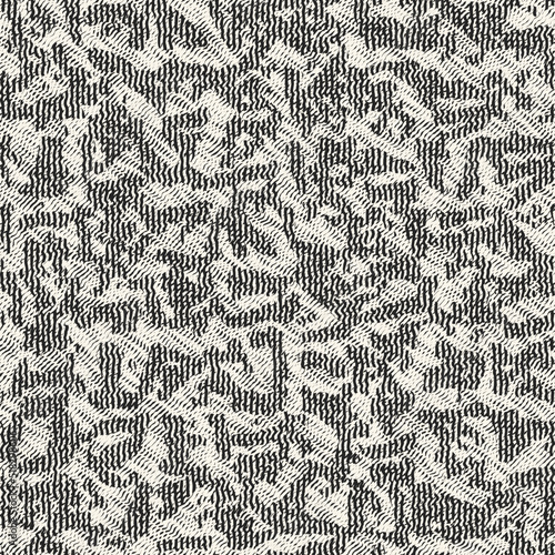 Monochrome Moiré Effect Textured Camouflage Pattern