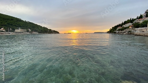 Seascape view over water