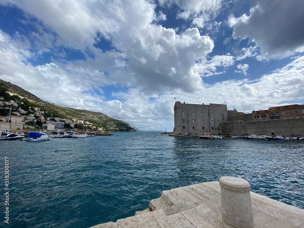 Ocean views Dubrovnik Old Town