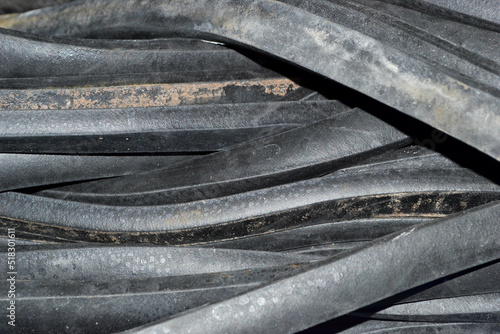 close up of rubber texture background