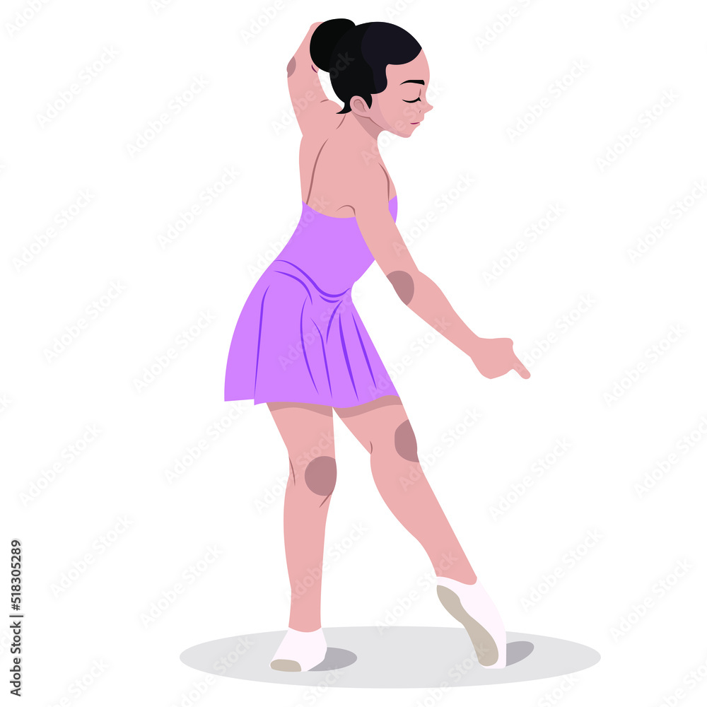 Ballet dancer icons dynamic sketch cartoon character sketch Ballet dancer icons dynamic sketch cartoon character sketch