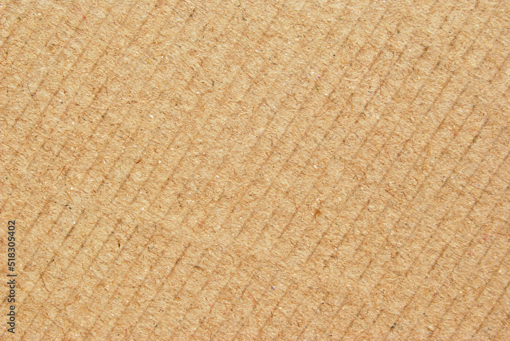 Clean recycled corrugated box cardboard texture as background Clean recycled corrugated box cardboard texture as background
