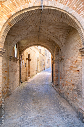 Wallpaper Mural Medieval archway in Italy