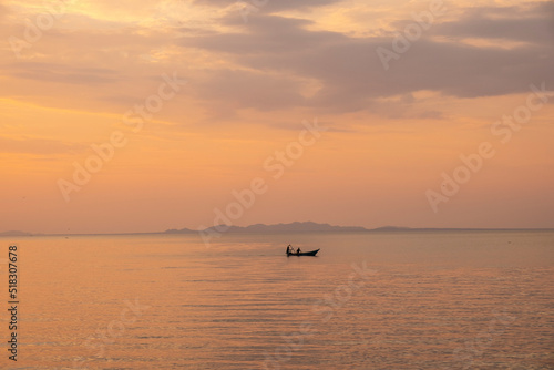 Fisherman Boat in Lake Victoria in East Africa © faruk