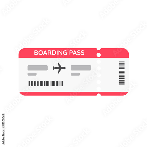 air ticket Specify flight details and travel time. for traveling with airlines