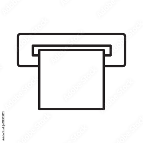 withdraw line icon