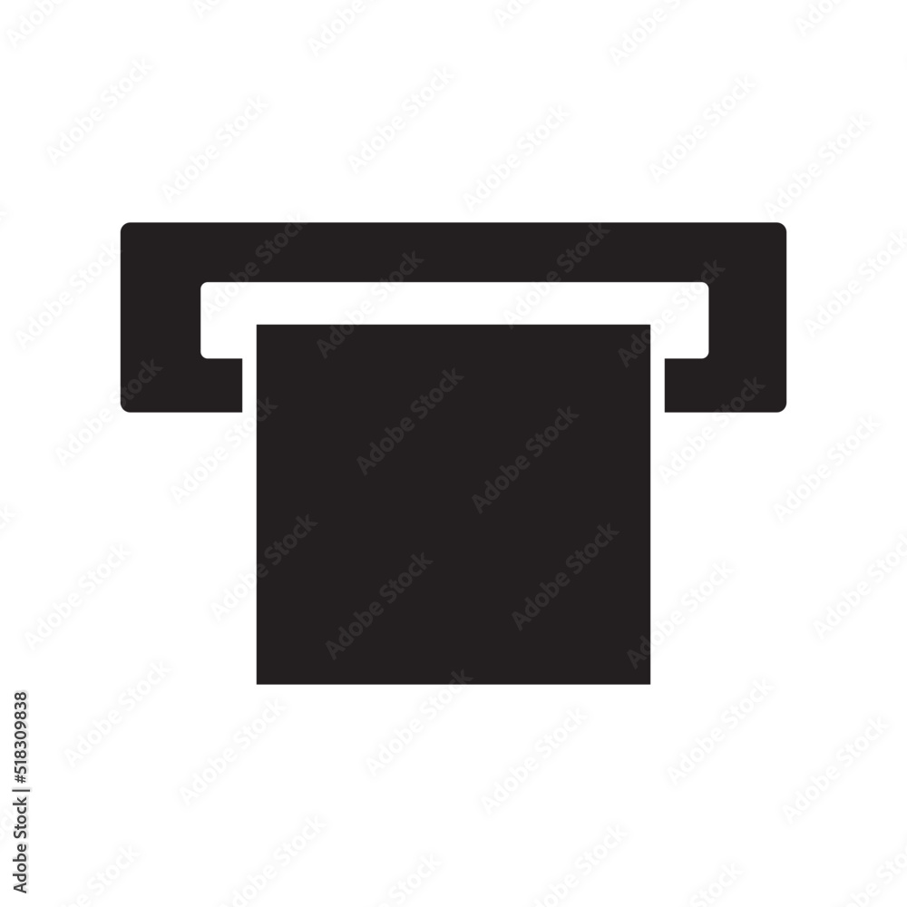 withdraw glyph icon withdraw glyph icon