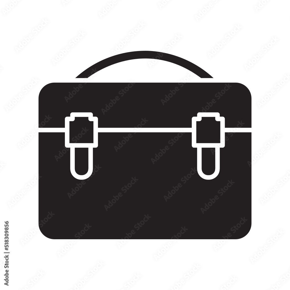 briefcase glyph icon briefcase glyph icon
