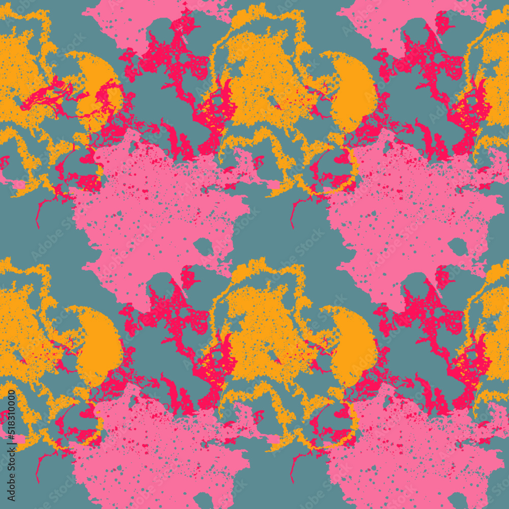 Seamless abstract multicolored pattern. Vector illustration