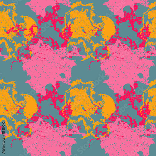 Seamless abstract multicolored pattern. Vector illustration