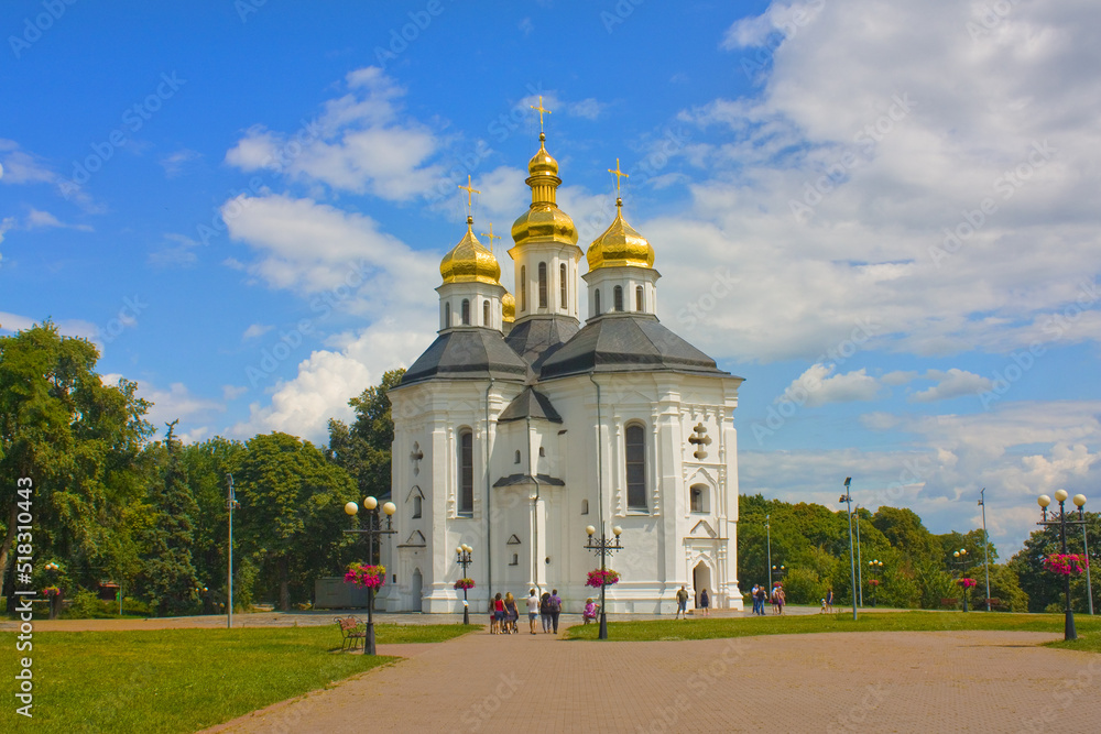 Ekateriniskaya church in Chernigov, Ukraine