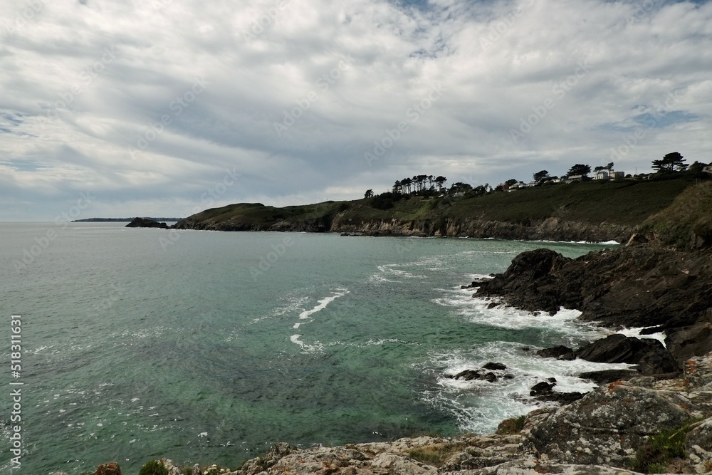 Fototapeta premium Côte et océan Atlantique.