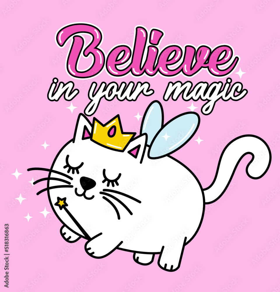 magic fairy cat