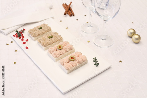 tartine di tonno e prosciutto