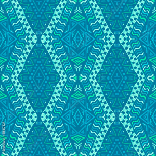 American pattern. Seamless ethnic background.