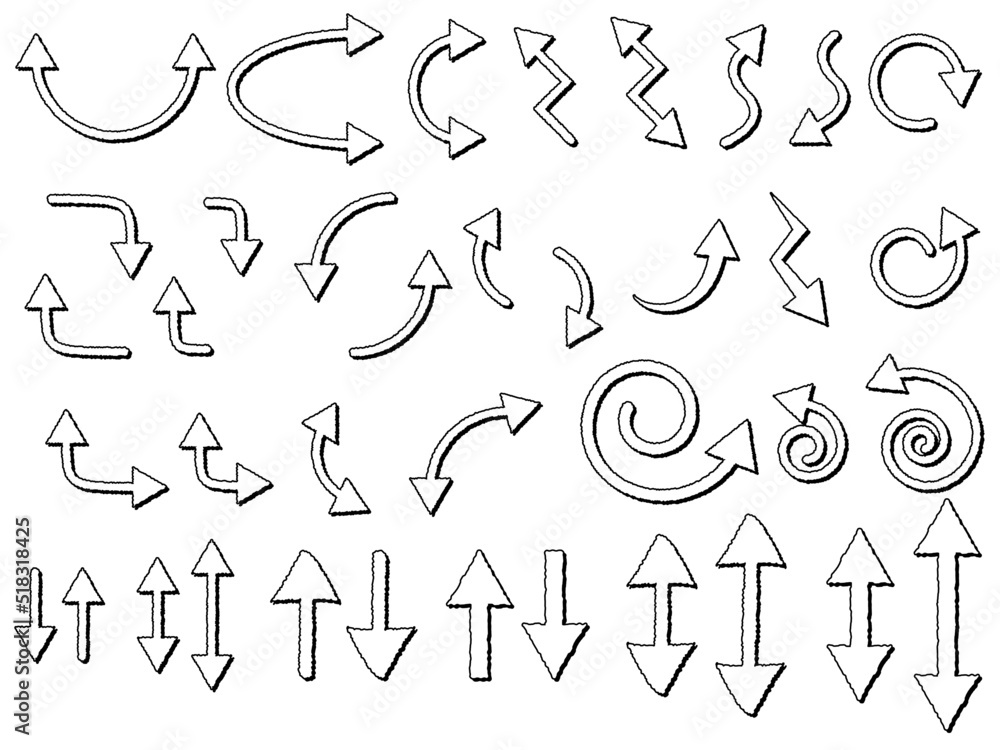 Rough arrow set Rough arrow set