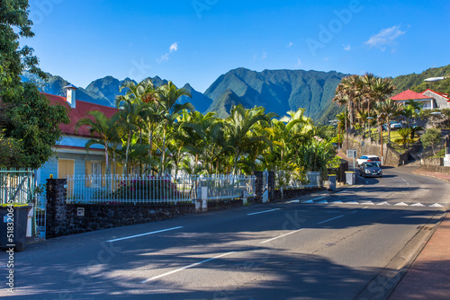 Village de l’Entre-Deux, île de la Réunion 