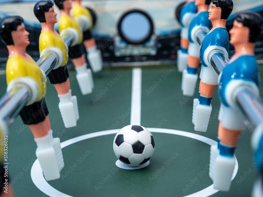 Fototapeta premium Board game football. Board game close up.
