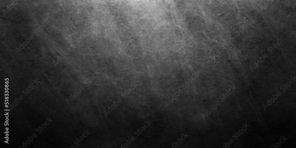 Black stone concrete grunge texture and backdrop background anthracite panorama. Panorama dark grey black slate background or texture.