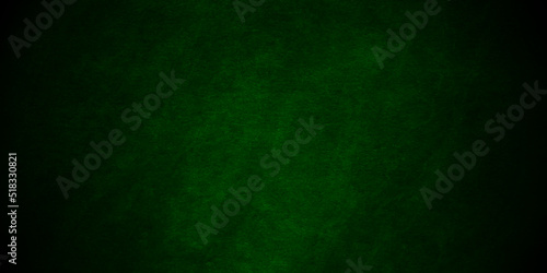 Texture of Elegant dark emerald green background with black shadow backdrop border and old vintage grunge texture design.	
