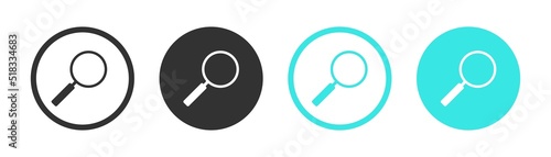 edit Loupe icon. Create modify Loupe sign button. Loupe icon. Vector.