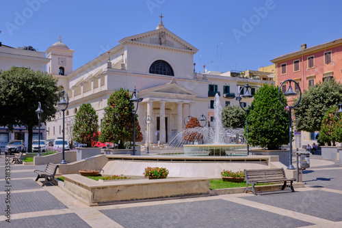 Bilde på lerret SS. Pio e Antonio church in Anzio, Italy