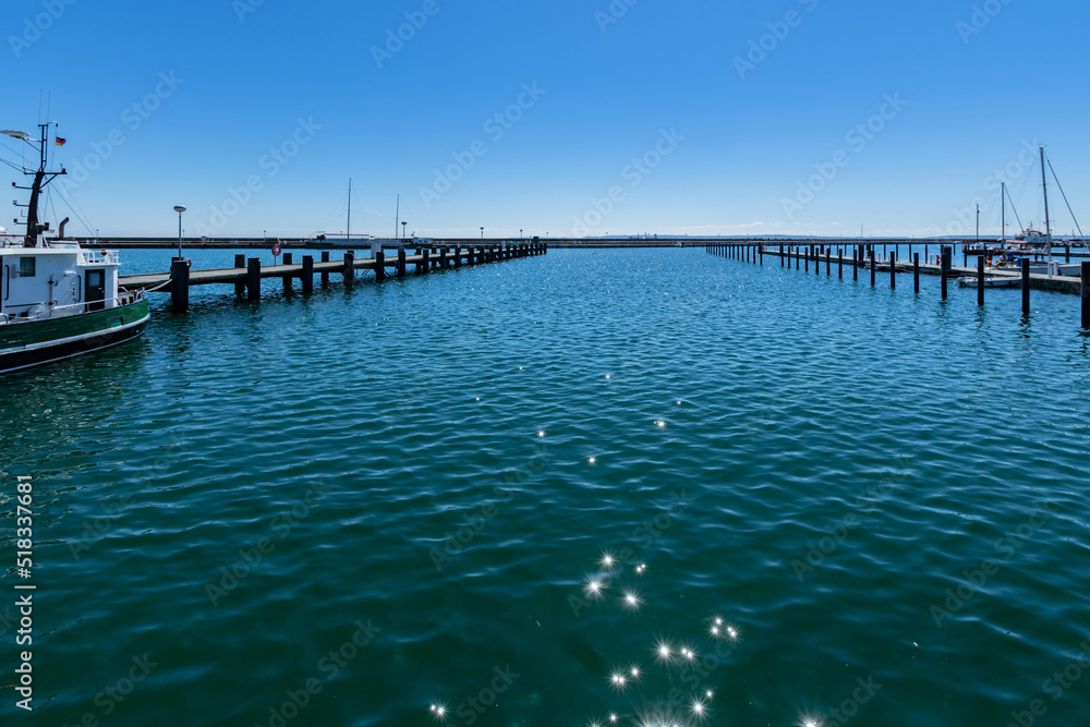Fototapeta premium Hafen Sassnitz auf Rügen