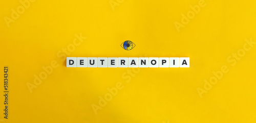 Quadro su tela Deuteranopia Banner