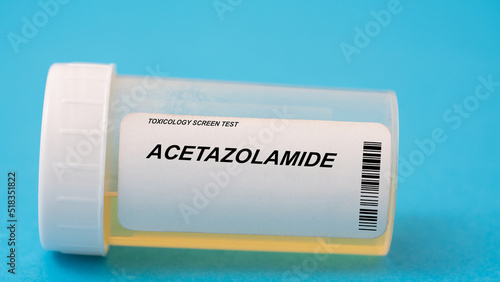 Acetazolamide. Acetazolamide toxicology screen urine tests for doping and drugs