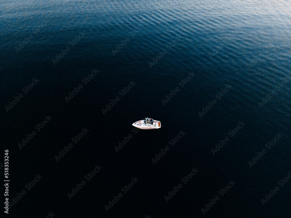 still boat on lake still boat on lake