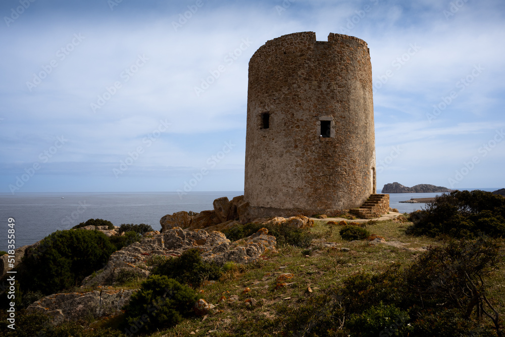 Tower Torre di Pixinni, Sardinia, Italy
