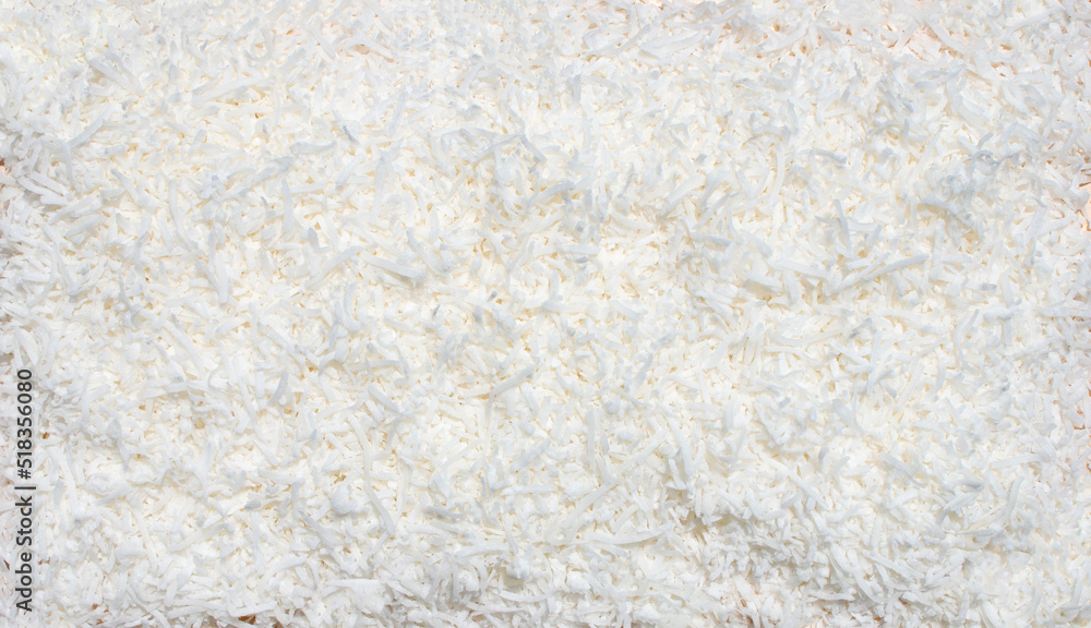 pile shaved coconut shaving shavings cut fresh fruit display cooking background food pattern large dry coconuts pile shaved coconut shaving shavings cut fresh fruit display cooking background food pattern large dry coconuts