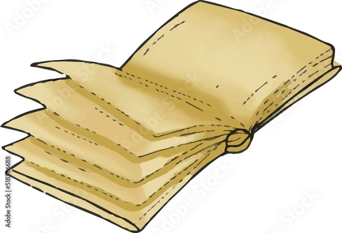 Telephone typewriter patifon old kgigi hand-drawn sketch doodle set large separately on a white background