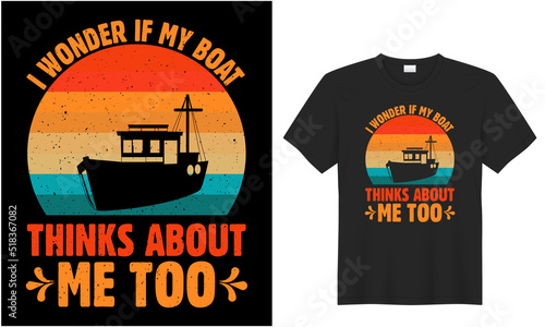 Wallpaper Mural boating t shirt design 100% vector best Vector graphic for t shirt and other uses. print ready any productsship trendy stylish fashion t shirt vector design classic vintage templat
 Torontodigital.ca