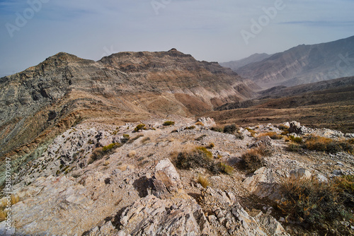 View of desert mountains in spring at Death Valley © Nicholas J. Klein